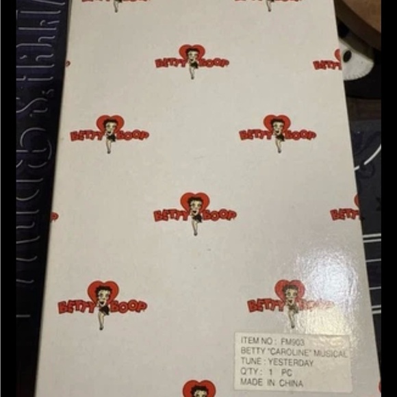 1998 Betty Boop Victorian Series Musical Figurine Vintage 1998 Limited Edition - Picture 11 of 12